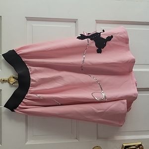 Pink Poodle skirt